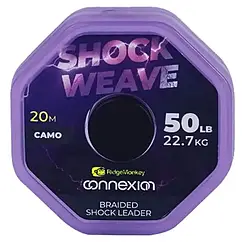 Шок лідер Ridge Monkey Connexion Shock Weave Braided Shock Leader