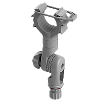Поворотно-нахильний тримач з притискачем BORIKA FASTen Rh101 для фіксації предметів d від 15 до 50 мм (01.13.009.01.02)