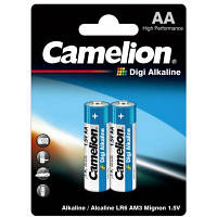 Батарейка Camelion AA LR6 Digi Alkaline * 2 (LR6-BP2DG) PZZ