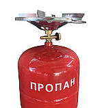 Газовий комплект обігрівач NURGAZ 310P+ Балон InterTool 8л + редуктор зі шлангом + пальник на балон у подарунок, фото 8