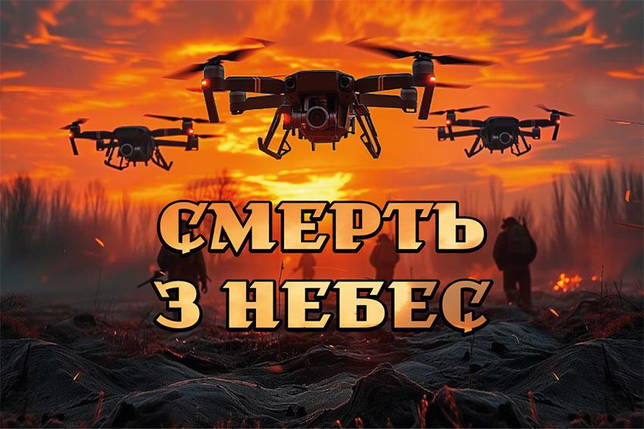 Прапор «Смерть з небес» дрони, фото 1