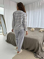 Піжама зручна комфортна. Жіночий модний домашній костюм. Теплий одяг для дому., фото 3