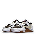 Чоловічі кросівки Nike Air Jordan x Travis Scott "Cut The Check" White Brown Gum, фото 6