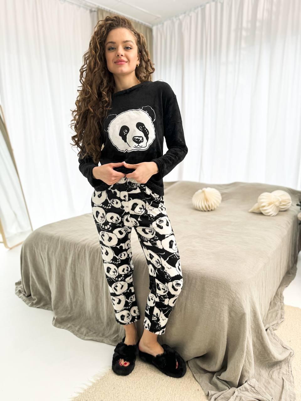 Красива зручна жіноча піжама. Шикарний домашній костюм. Одяг для сну., фото 1