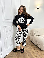 Красива зручна жіноча піжама. Шикарний домашній костюм. Одяг для сну., фото 7