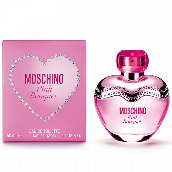 Туалетна вода Moschino Pink Bouquet для жінок — edt 50 ml