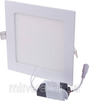 Світильник світлодіодний вбудов e.LED.MP.Square.R.12.4500, квадрат, 12Вт, 4500К, 840Лм,E.NEXT, (l0860005), фото 1