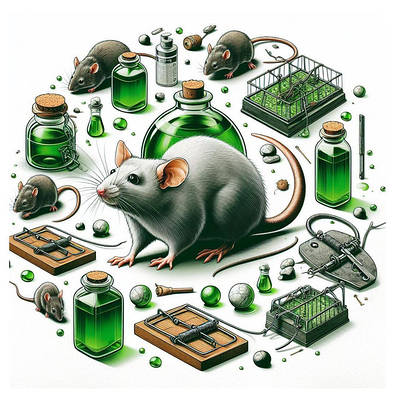 Засоби для боротьби з гризунами — отрути, пастки, репеленти