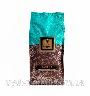 Кава в зернах 1кг Van Coffee Kave.T (60% арабіки, 40% робуста)