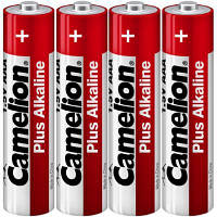 Батарейка Camelion AAA LR03 Plus Alkaline (Shrink) * 4 (LR03-SP4) PZZ