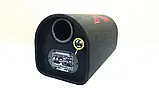 Сабвуфер з підсилювачем в машину 300W, Сабвуфер бочка 8" + Bluetooth, Сабвуфер активний автомобільний, фото 4