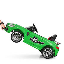 Дитячий електромобіль Mercedes-AMG M 4105EBLR-5 (MP3, USB, мотори 2x20W, акум.2x6V5AH), фото 5