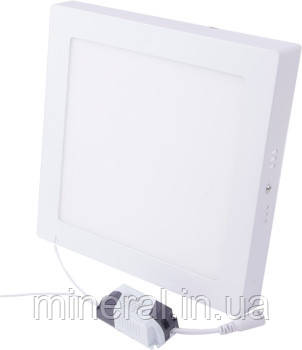 Світильник світлодіодний накладний e.LED.MP.Square.S.24.4500, квадрат, 24Вт, 4500К, 1680Лм,E.NEXT, (l0860017), фото 1