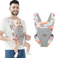 Слинг Рюкзак-кенгуру Baby Carriers Colorful