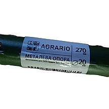Опора для рослин металева Agrario 1,8 мм Ø11 мм з пластиковим покриттям (Аграріо 11-180), фото 5
