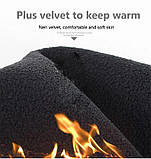 Флісові теплі рукавички із сенсорним екраном, водозахист "Tactical Combat Gloves-3", фото 6