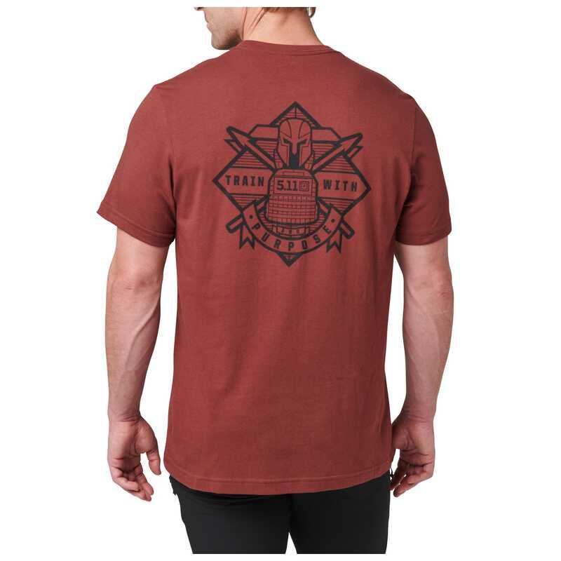 Футболка 5.11 TRAIN WITH PURPOSE TEE 76049 Medium, Spartan