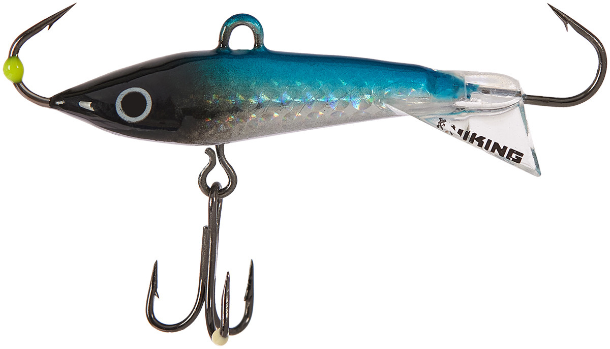 Балансир Viking Fishing Yeti Ice Jig 30mm 5.0g #3 Light Blue Glam, фото 1