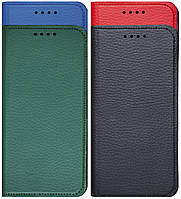 Эко кожаный чехол книжка на Huawei P smart / чехлы для хуавей п смарт