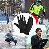 Флісові теплі рукавички із сенсорним екраном, водозахист "Tactical Combat Gloves-3", фото 5