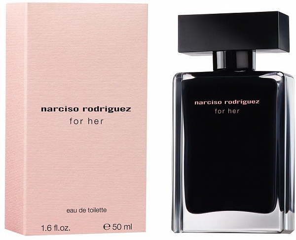 Туалетна вода Narciso Rodriguez For Her для жінок — edt 50 ml (прим`ят), фото 1