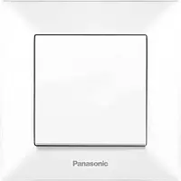 Выключатель Panasonic Arkedia Slim 1 кл. білий WNTC00012WH-U