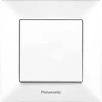 Вимикач Panasonic Arkedia Slim 1 кл. білий WNTC00012WH-U