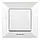 Вимикач Panasonic Arkedia Slim 1 кл. білий WNTC00012WH-U, фото 2