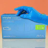 Перчатки нитриловые S Nitrylex Classic 100шт.