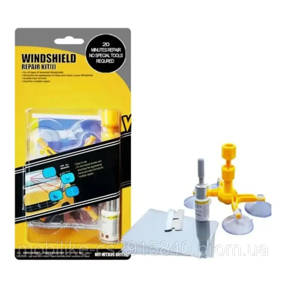 Набір для ремонту вітрового скла Versachem Windshield Repair Kit