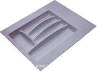 Лоток для столовых приборов Hafele пластиковый 400-450 мм Серый (556.46.504)