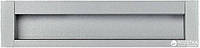Мебельная ручка Hafele врезная 143х12х34 мм Серебристая (155.01.131)