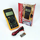 Професійний мультиметр Digital Multimeter DT9205A, Цифровий мультиметр для дому Якісний KQ-78, фото 5