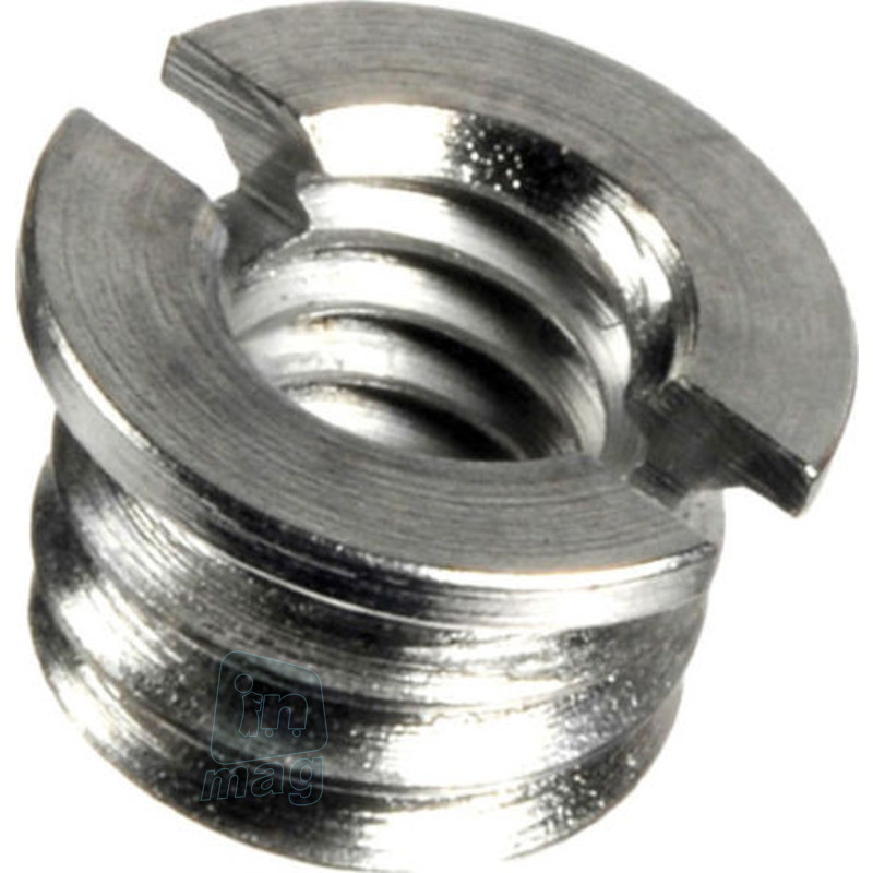 Адаптер-перехідник з різьблення 1/4" Female на 3/8" Male для трипода, монопода