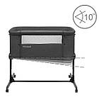 Приставне ліжечко Kidwell Snuzzy Dark Grey, фото 3