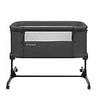 Приставне ліжечко Kidwell Snuzzy Dark Grey, фото 9