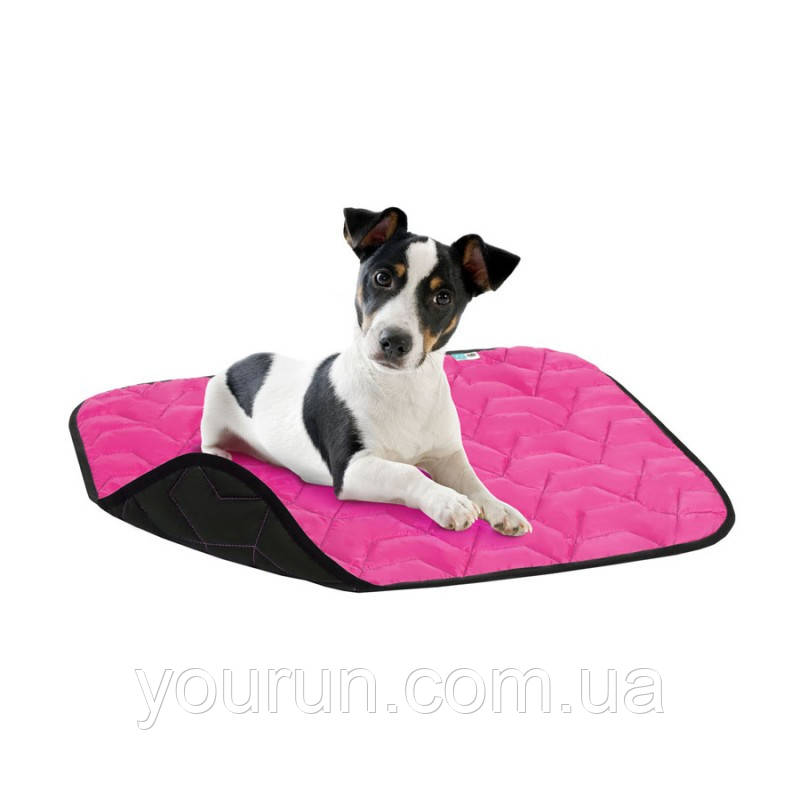 Collar (Коллар) AiryVest підстилка для котів та собак, рожевий/чорний S, фото 1