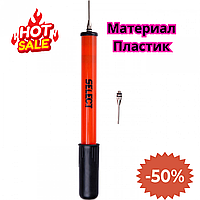 Насос для накачування м'ячів Насос для м'яча Select Ball Pump - Mini помаранчевий Уні NS