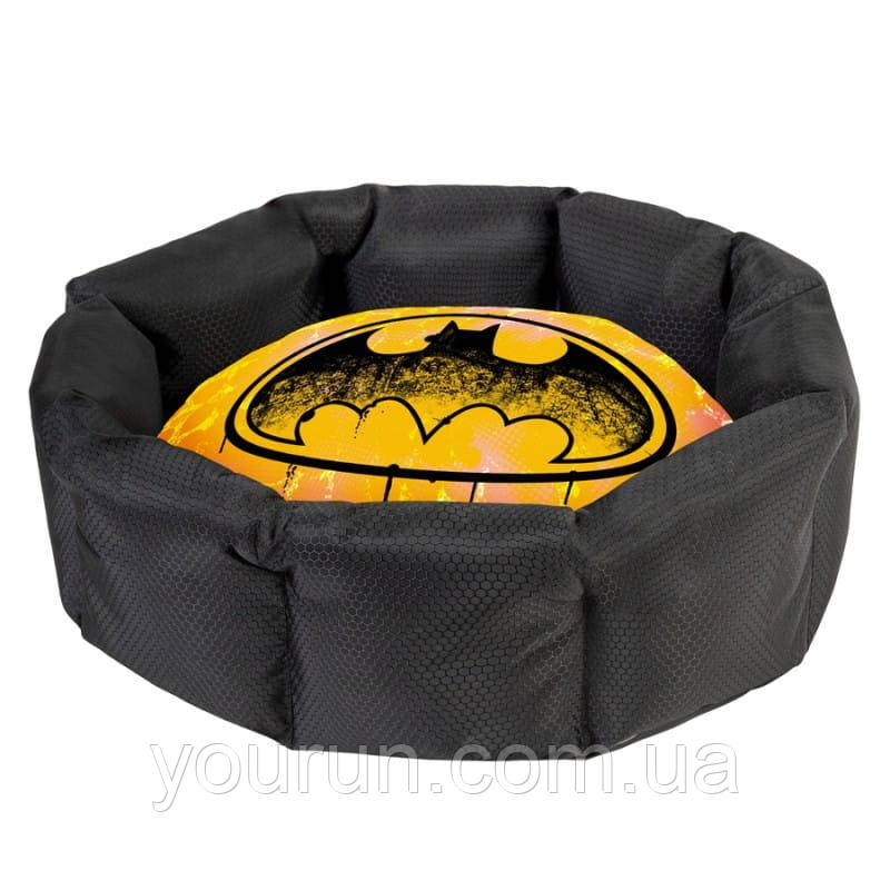 Collar (Коллар) Waudog Relax лежанка для собак малюнок "Бетмен 1" M, фото 1