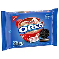 Печенье OREO Hot Cocoa Creme Chocolate Sandwich Cookies, Limited Edition, Holiday Cookies 345г