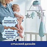 Мобіль-проектор на ліжечко 3в1 Веселка Chicco, рожевий, фото 8