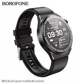 Смарт-годинник BOROFONE BD2 SMART SPORTS WATCH(CALL VERSION) BLACK