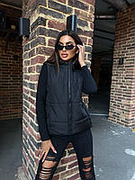 Жилет жіночий плащівка синтепон 150 на підкладці, Розміри: 42,44, 46