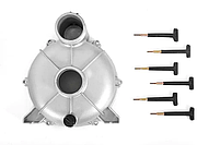 Мотопомпа бензиновий Hecht OHV 4-тактний Потужність 4,7 кВт (6,5 к.с.) продуктивність 45000 л/год тиск 2,48 бар HECHT 3680, фото 5