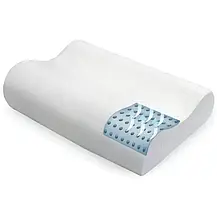 Подушка memory pillow ортопедична з пам'яттю, Ортопедична подушка Memory Pillow, фото 3