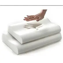 Подушка memory pillow ортопедична з пам'яттю, Ортопедична подушка Memory Pillow, фото 4