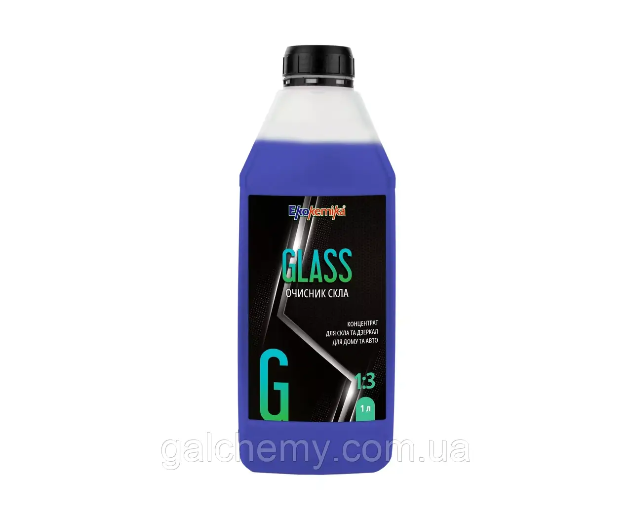 Очисник скла 1 л концентрат Ekokemika Pro Line GLASS 1:3 (780385)