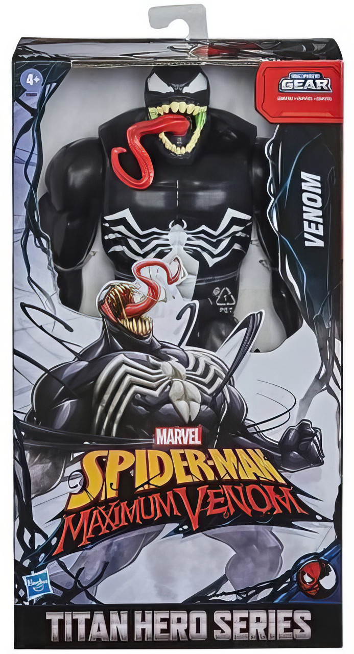 Фігурка Hasbro Веном 30см - Venom Maximum, Titan Hero Series Blast Gear, Avengers