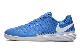 Футзалки Nike Lunar Gato II IC Blue white