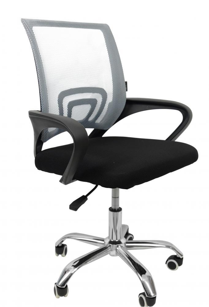 Комп'ютерне офісне крісло Bonro В-619 сіре для офісу, дому. Для керівника, підлітка, дитини